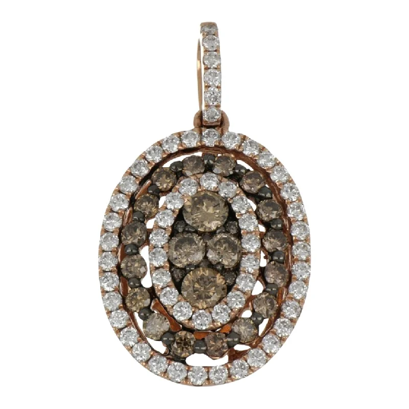 Brown Diamond Pendant (Brown Diamond 0.9 cts. White Diamond 0.62 cts.)