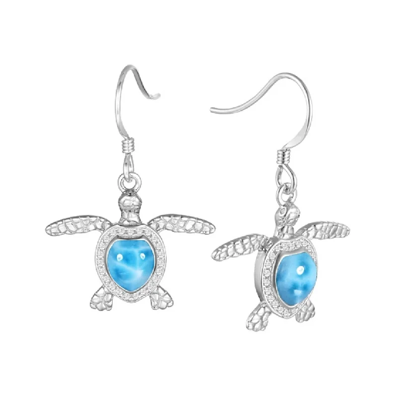 Larimar Earrings