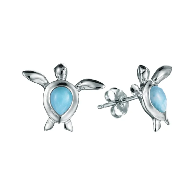 Larimar Earrings