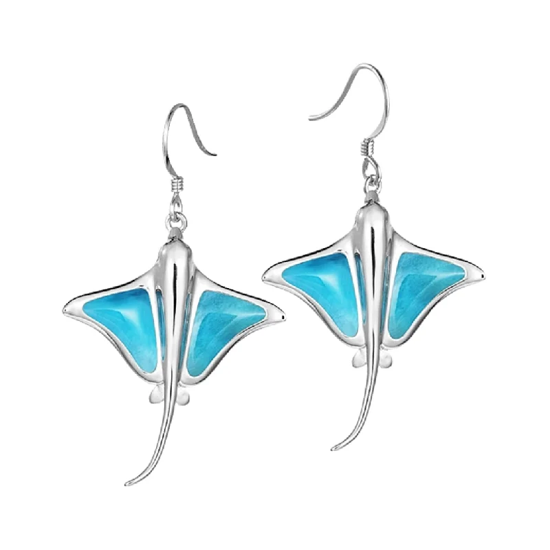 Larimar Earrings