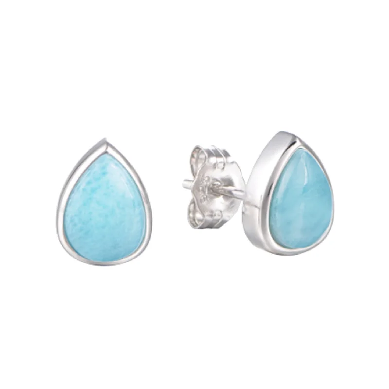 Larimar Earrings