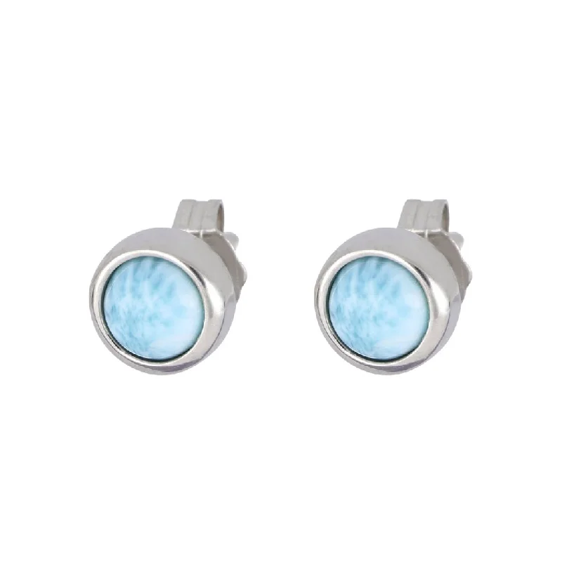 Larimar Earrings (Larimar)