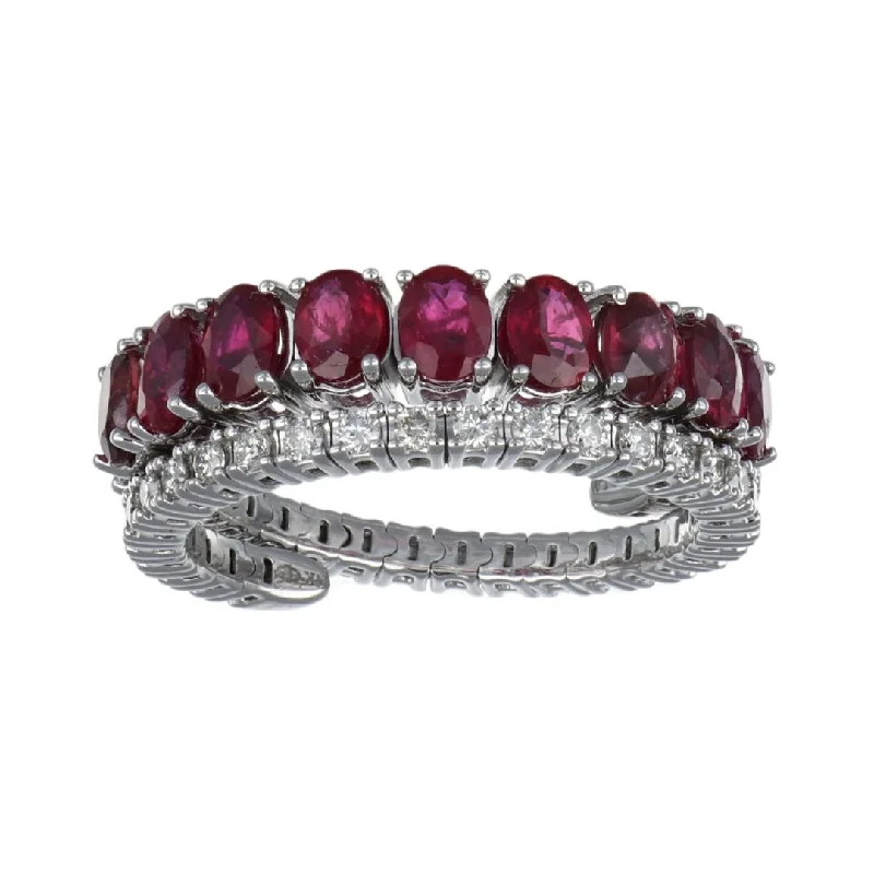 Ruby Ring (Ruby 1.98 cts. White Diamond 0.75 cts.)