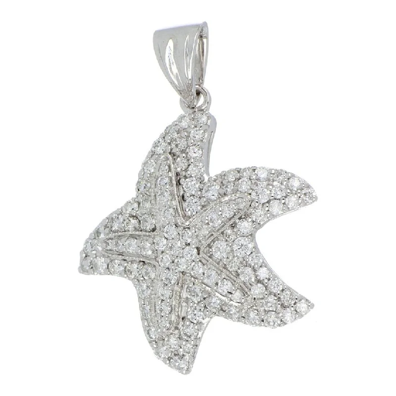 Sea Life White Diamond Pendant (White Diamond 1.63 cts.)