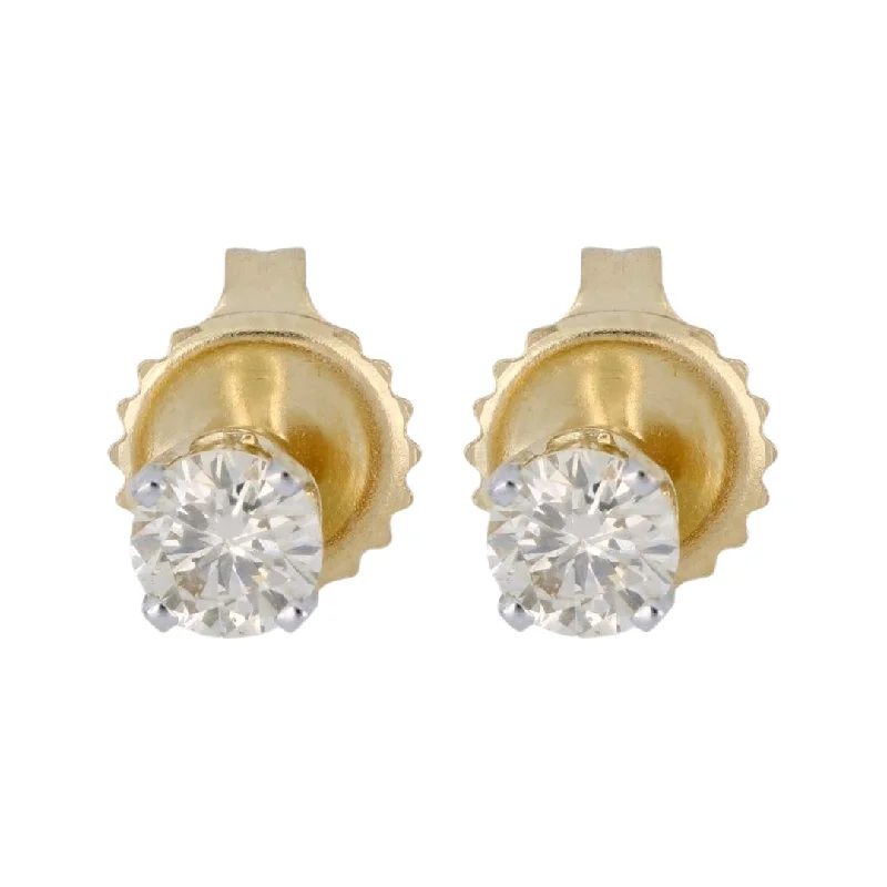 White Diamond Earrings (White Diamond 0.5 cts.)