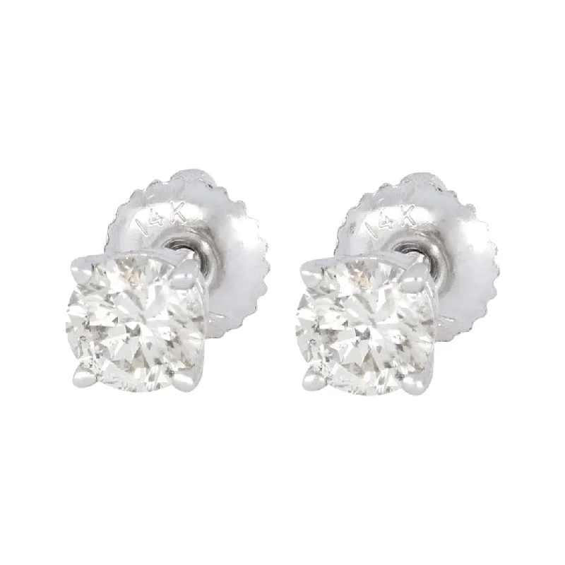 White Diamond Earrings (White Diamond 1.01 cts.)