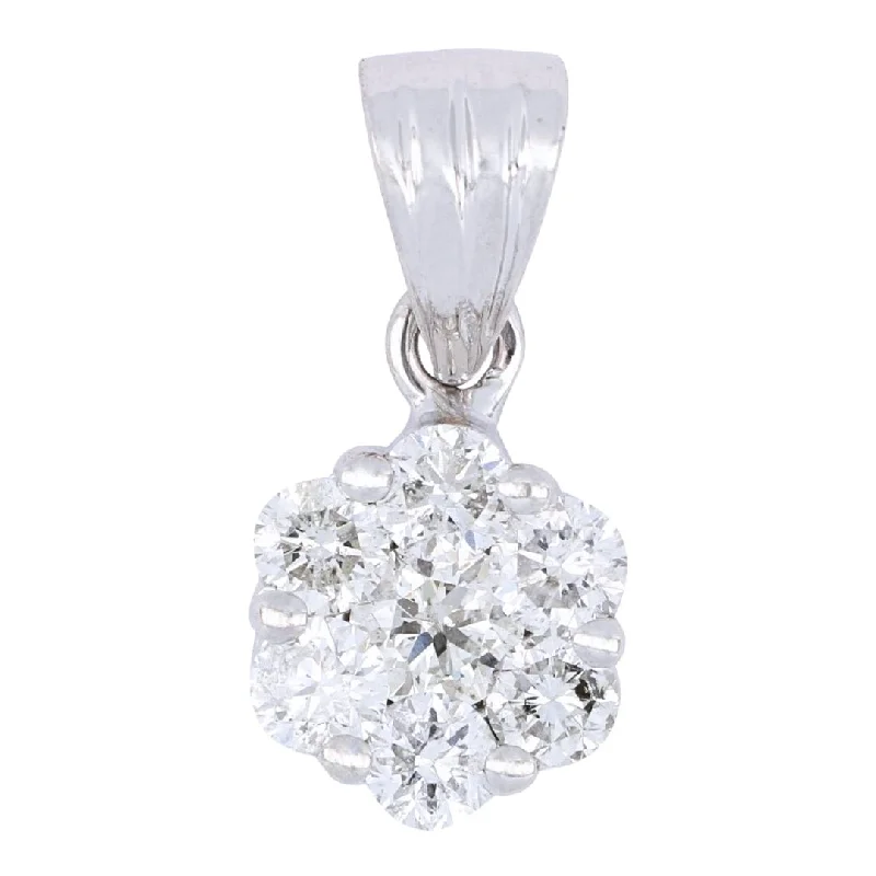 White Diamond Pendant (White Diamond 0.59 cts.)