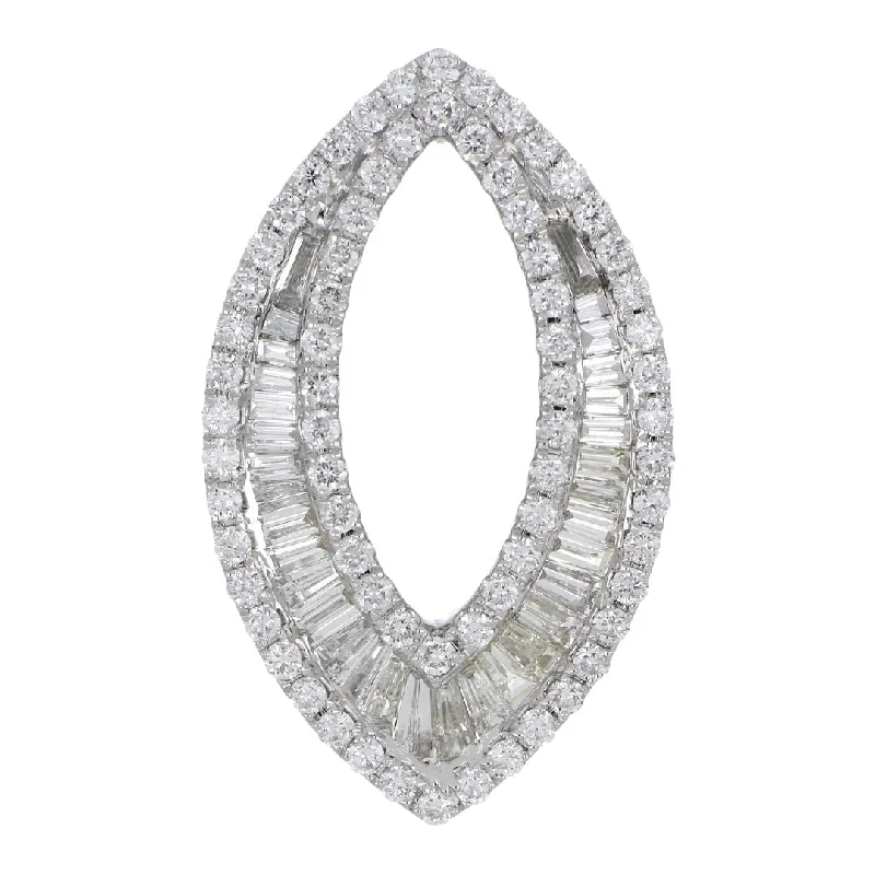 White Diamond Pendant (White Diamond 0.71 cts. White Diamond 0.9 cts.)