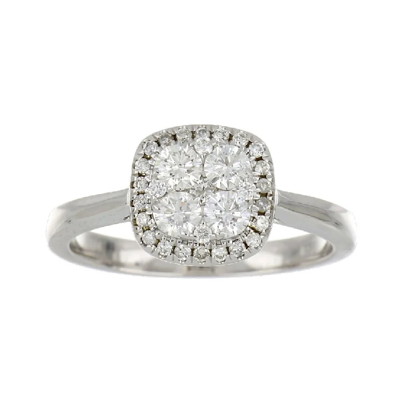 White Diamond Ring (White Diamond 0.63 cts.)