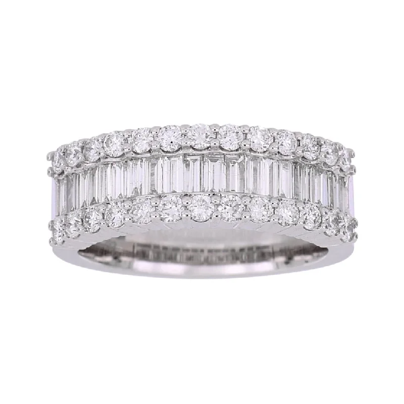 White Diamond Ring (White Diamond 0.78 cts. White Diamond 0.77 cts.)