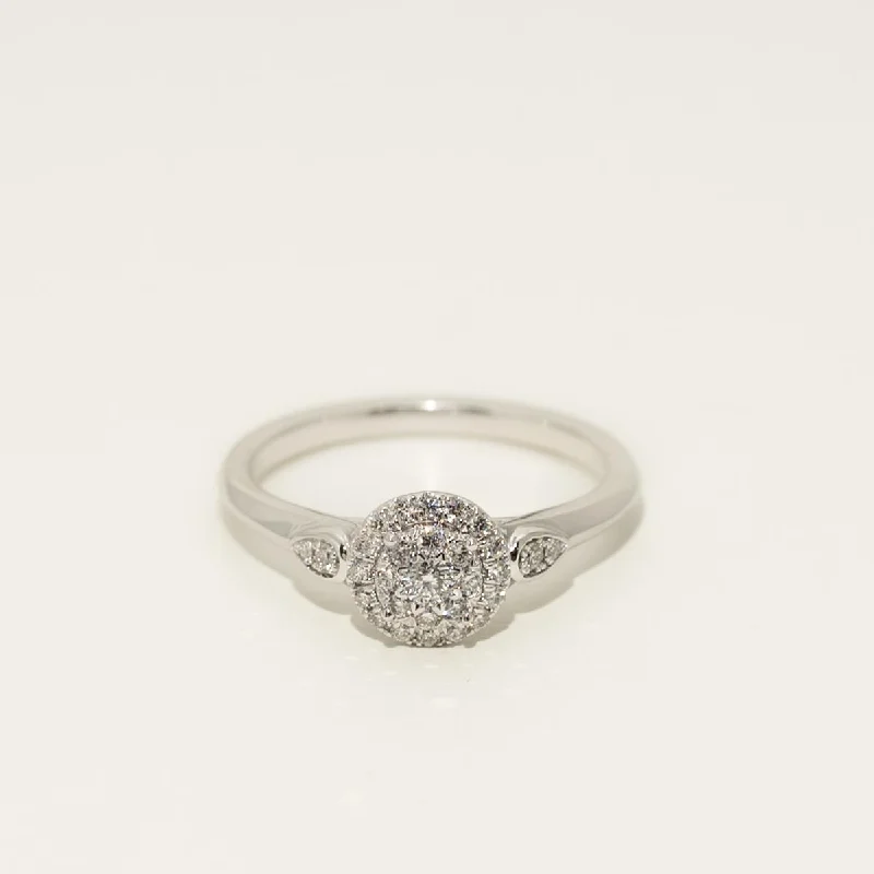 Diamond Engagement Ring in 10kt White Gold (1/4ct tw)