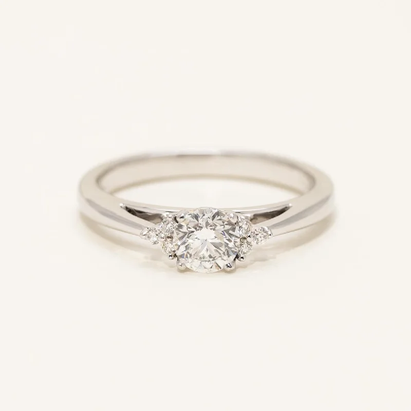 Diamond Engagement Ring in 14kt White Gold (1/2ct tw)