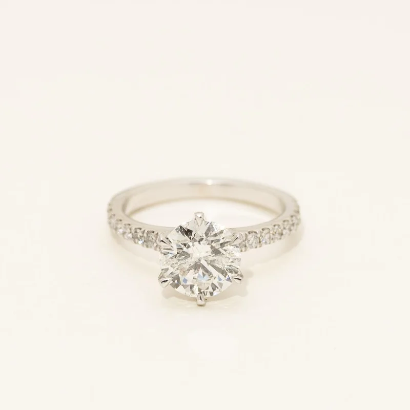 Diamond Engagement Ring in 18kt White Gold (2 3/8ct tw)