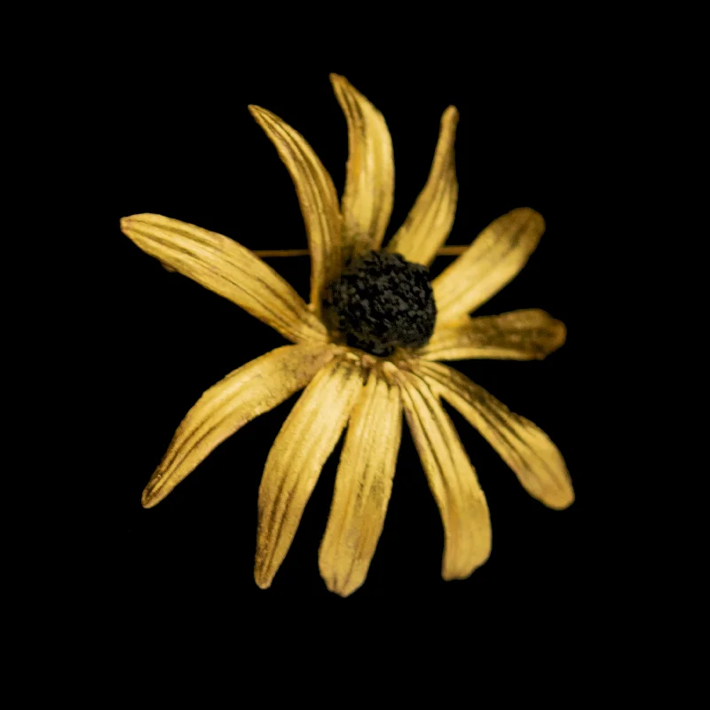 Black-Eyed Susan Brooch - Statement