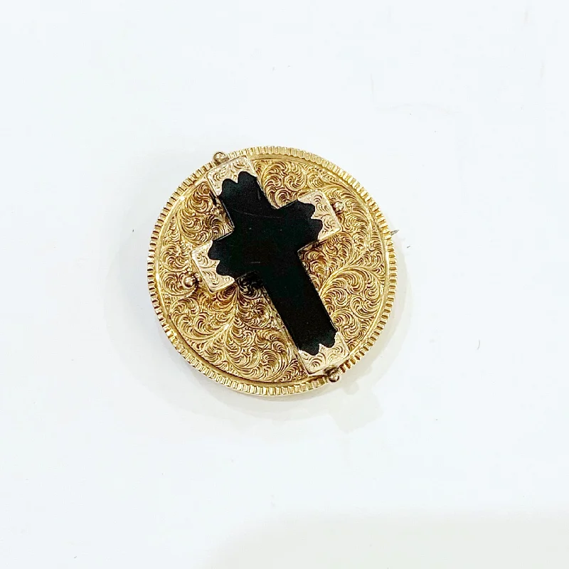 Estate Collection Brooch - Antique Cross