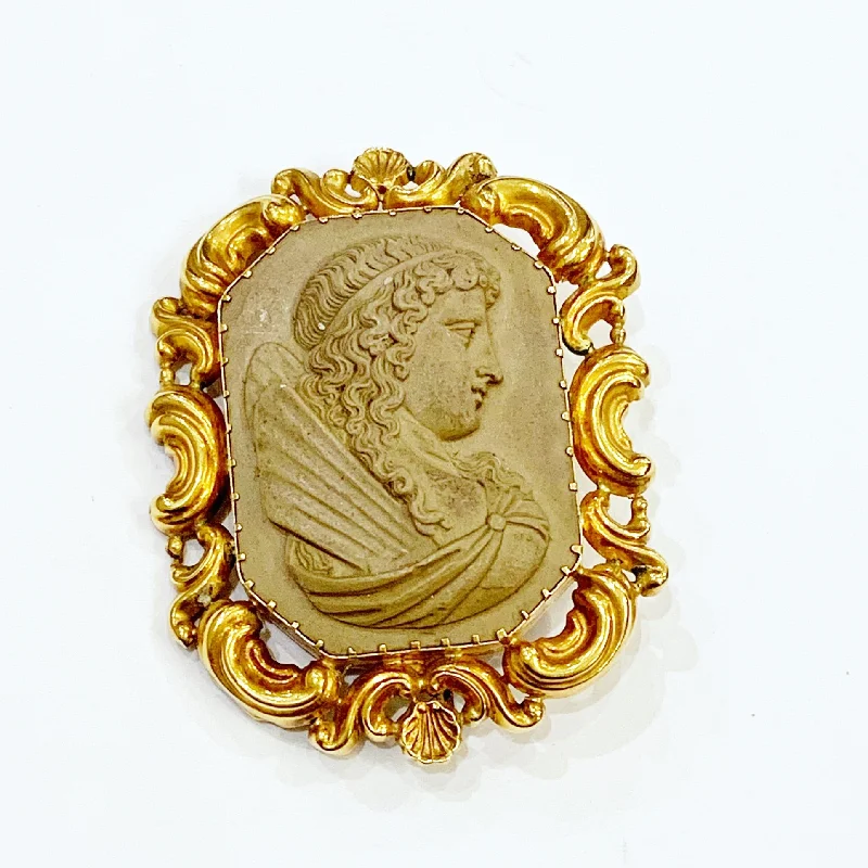 Estate Collection Cameo Rare Lava