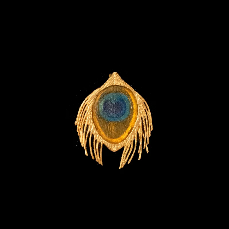 Peacock Brooch - Web Exclusive