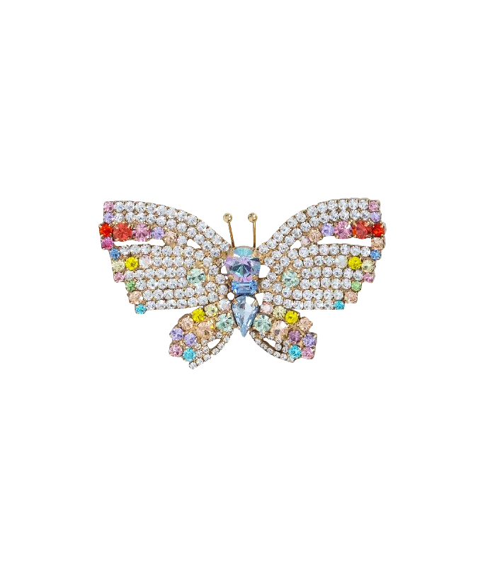 Rainbow Butterfly Brooch - Limited Edition of 25