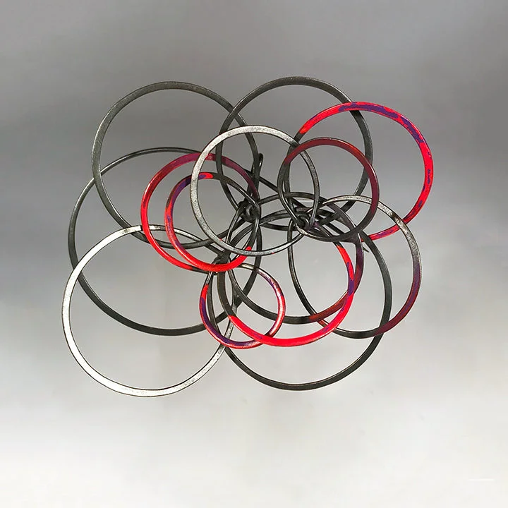 Round and Round Brooch