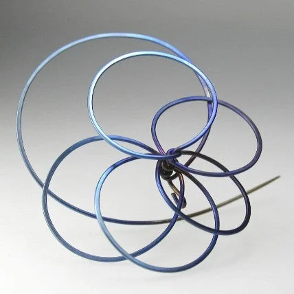 Round and Round Brooch